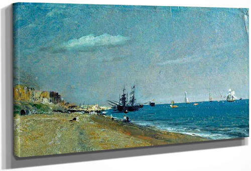 Brighton Beach With Colliers By John Constable By John Constable