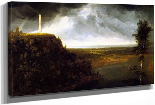Brock's Monument By Thomas Cole By Thomas Cole