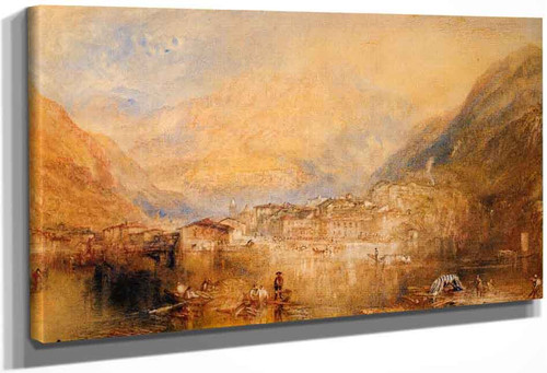 Brunnen, From The Lake Of Lucerne By Joseph Mallord William Turner