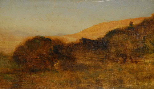 Campagna Vesuviana By Giuseppe De Nittis By Giuseppe De Nittis