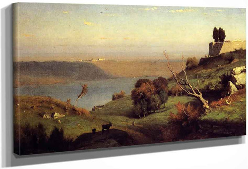 Castel Gandolfo By George Inness By George Inness