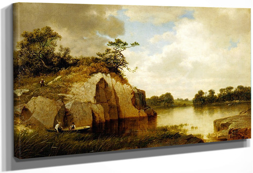 Catnip Island, Near Greenwih, Ct By David Johnson