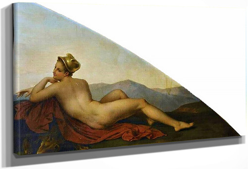 Ceiling Of The Ballroom Of Compiegne Castle, Mercury By Anne Louis Girodet De Roussy Trioson