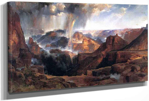 Chasm Of The Colorado By Thomas Moran
