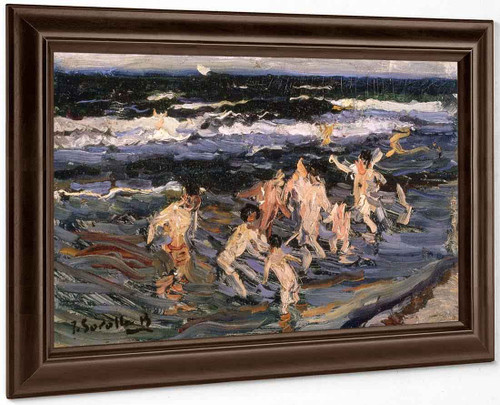 Children At Sea By Joaquin Sorolla Y Bastida Print or Oil Painting