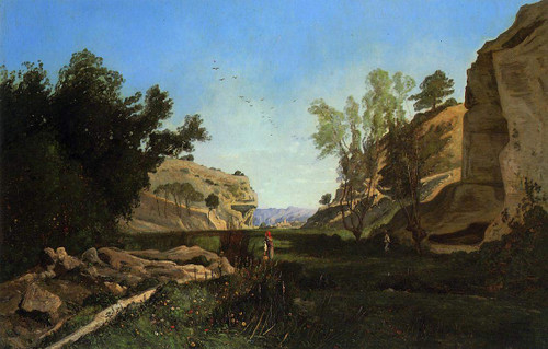 Chinchin Valley At Ile Sur La Sourgue, Vacluse By Paul Camille Guigou