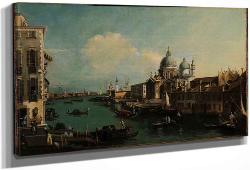 Church Of La Salute, Venice By Canaletto By Canaletto