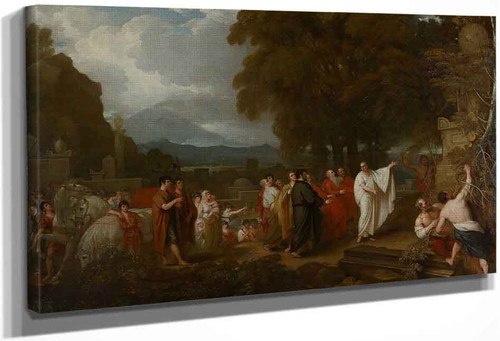 Cicero Discovering The Tomb Of Archimedes By Benjamin West American1738 1820