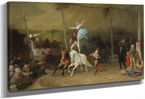 Circus In France By Frederick Arthur Bridgman