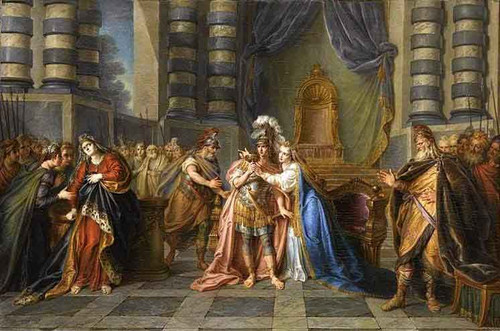 Cleopatra Drinking The Poison By Charles Antoine Coypel Iv By Charles Antoine Coypel Iv