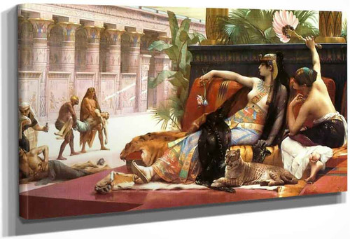 Cleopatra Testing Poisons On Condemned Prisoners By Alexandre Cabanel