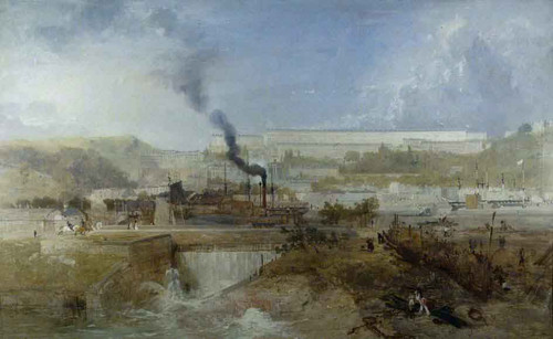 Clifton From The Overfall Dam By James Baker Pyne