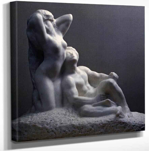The Poet And The Muse By Auguste Rodin Art Reproduction