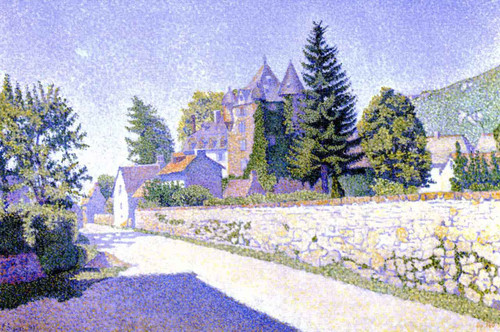 Complat Le Chateau. The Castle, Opus 160 By Paul Signac