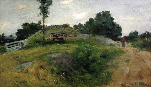 Connecticut Scene At Branchville By Julian Alden Weir American 1852 1919