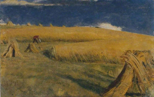 Cornfield At Ewell By William Holman Hunt