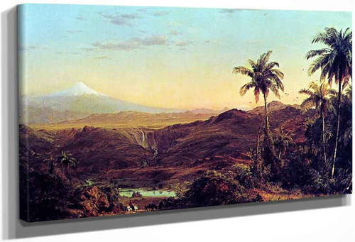 Cotopaxi2 By Frederic Edwin Church By Frederic Edwin Church