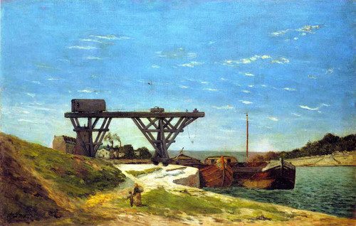 Crane Of The Banks Of The Seine By Paul Gauguin