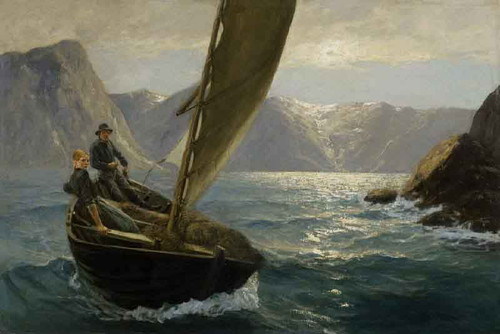 Crossing The Ford By Hans Dahl