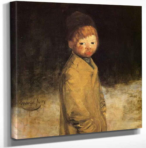 The Sand Artist By George Benjamin Luks Art Reproduction