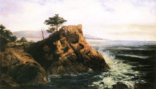 Cypress Point, Monterey By William Keith