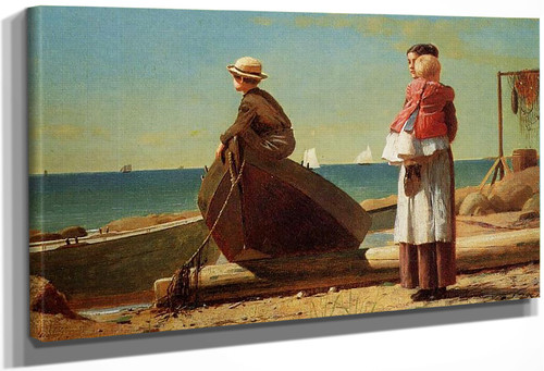 Dad's Coming! By Winslow Homer