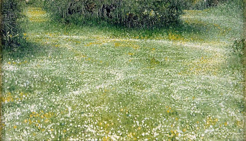 Daisies At Burnham By Arthur Hacker By Arthur Hacker