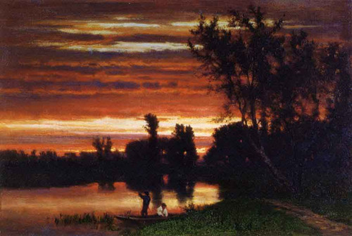 Dawn By George Inness By George Inness
