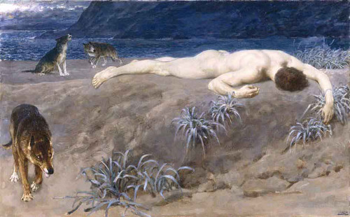 Dead Hector By Briton Riviere
