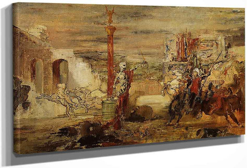 Death Offers The Crown To The Tornament Vircor By Gustave Moreau