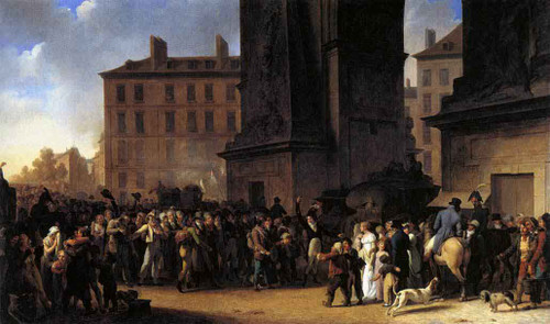 Departure Of The Conscripts In 1807 By Louis Leopold Boilly By Louis Leopold Boilly