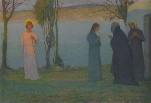 Departure Of Tobie By Henri Le Sidaner By Henri Le Sidaner Departure Of Tobie By Henri Le Sidaner By Henri Le Sidaner