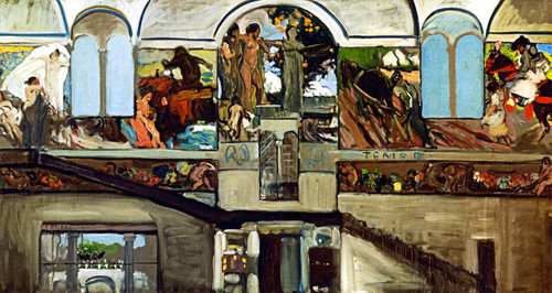 Design For The Decoration Of The Casa Sorolla By Joaquin Sorolla Y Bastida