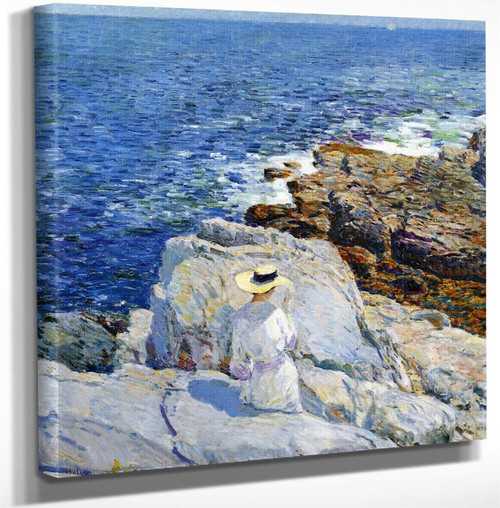 The South Ledges Appledore By Frederick Childe Hassam Art Reproduction