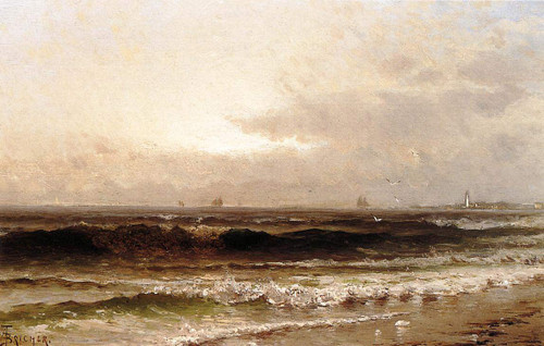 Distant Beacon By Alfred Thompson Bricher