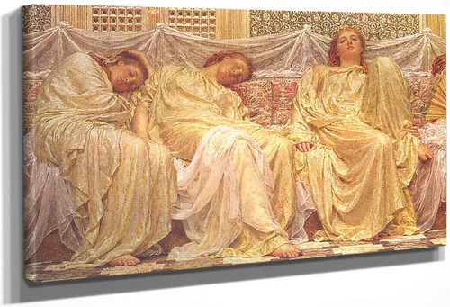 Dreamers By Albert Joseph Moore, A.R.W.S.