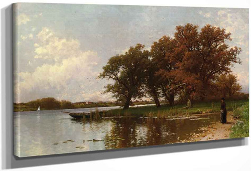 Early Autumn On Long Island By Alfred Thompson Bricher