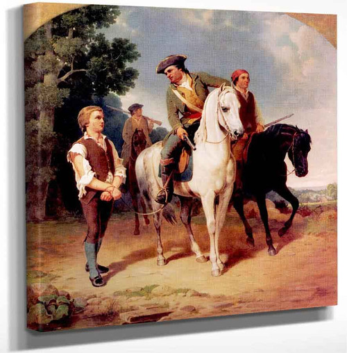 The Tory Escort By William Tylee Ranney Art Reproduction