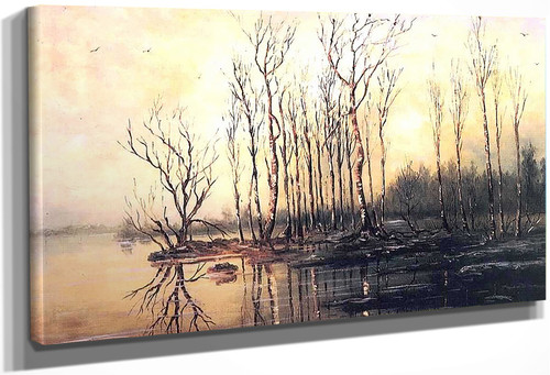 Early Spring. Flood By Alexei Kondratyevich Savrasov