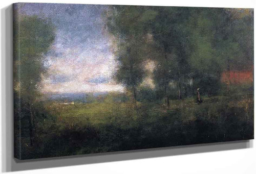 Edge Of The Woods By George Inness By George Inness