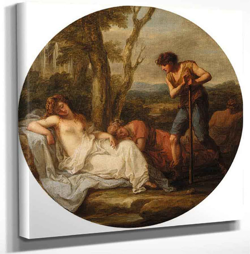 The Triumph Of Venus By Angelica Kauffmann Art Reproduction