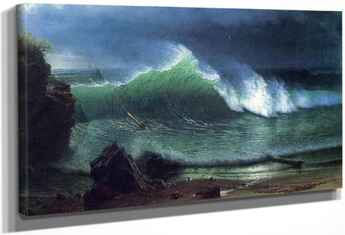 Emerald Sea 1 By Albert Bierstadt