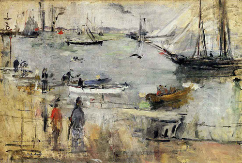 English Seascape By Berthe Morisot
