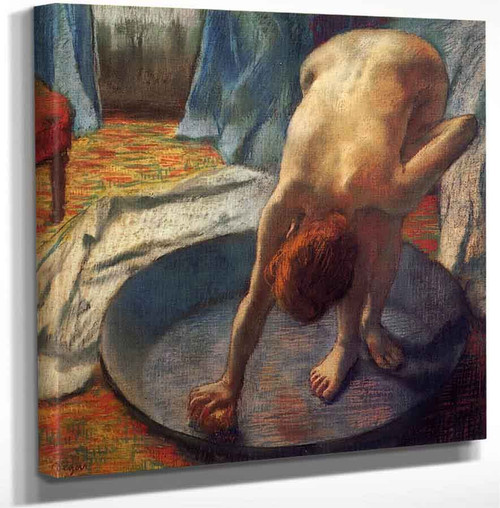 The Tub By Edgar Degas Art Reproduction