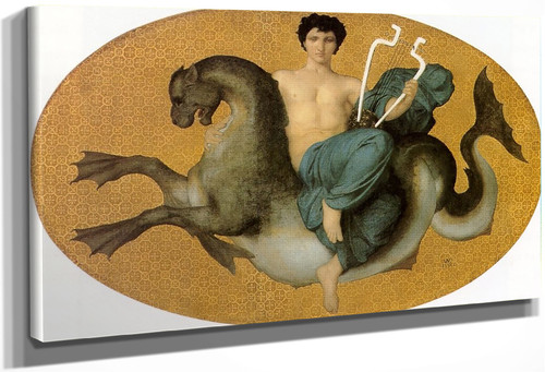 Etienne Bartholony's House Arion On A Sea Horse By William Bouguereau