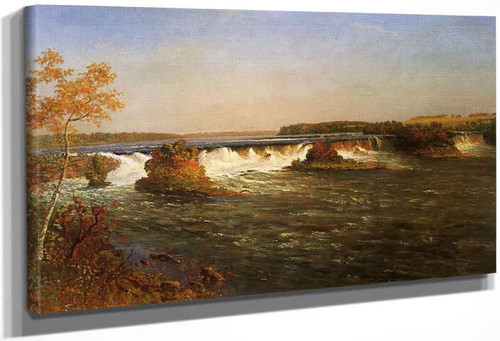 Falls Of St. Anthony By Albert Bierstadt