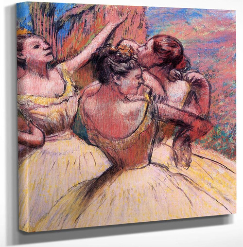 Three Dancers2 By Edgar Degas Art Reproduction