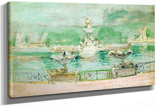 Fountain, World's Fair By John Twachtman