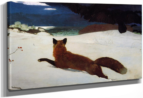 Fox Hunt By Winslow Homer