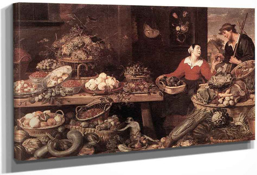 Fruit And Vegetable Stall By Frans Snyders